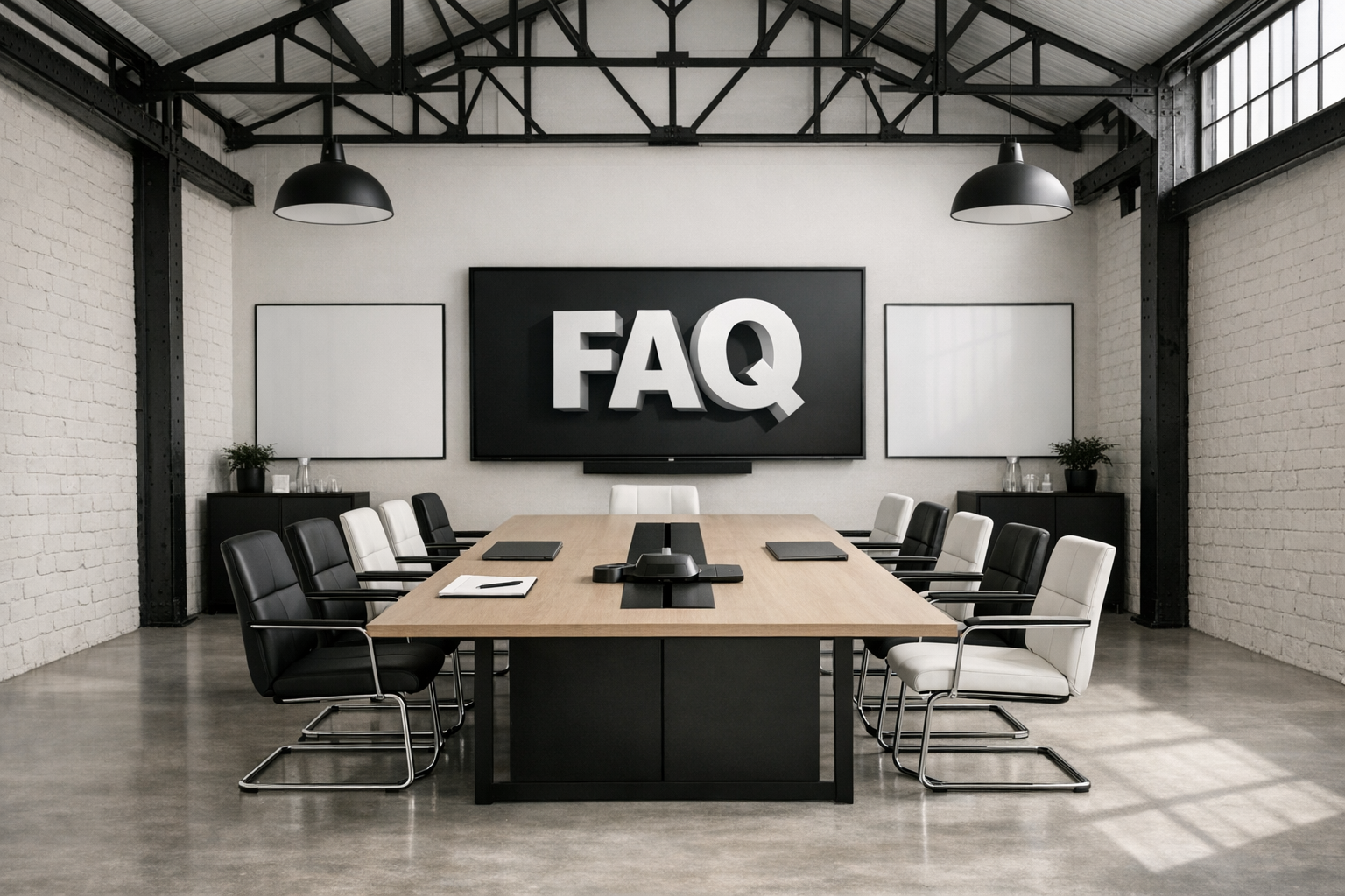 FAQ — Salle de réunion à Bouc-Bel-Air