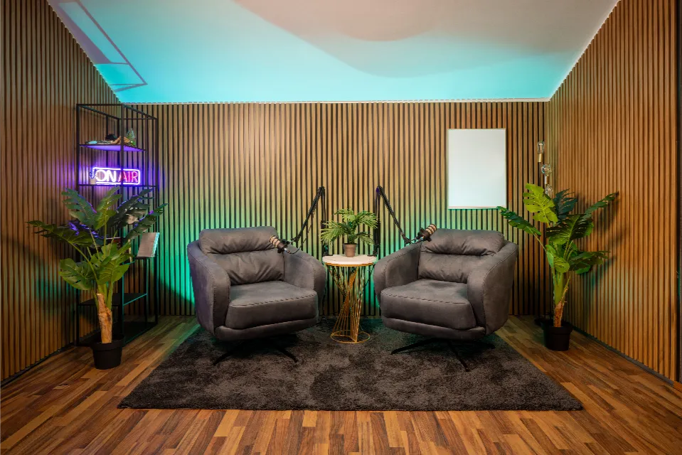 Studio de podcast