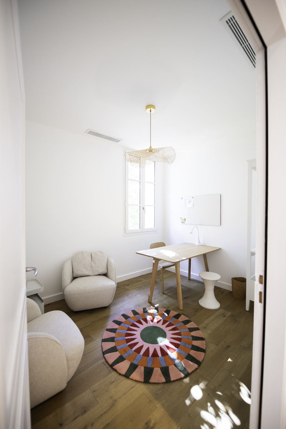 Bureau privé dans un espace enchanteur